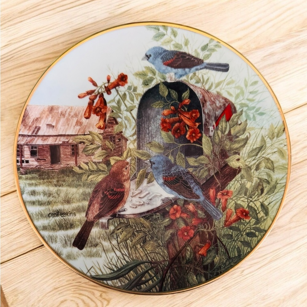Franklin Mint Plate Cecil Eakins “Room With A View” #RA2340